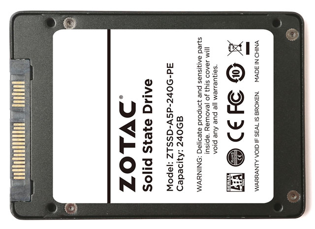 Firma Zotac představila svoji první řadu SSD 