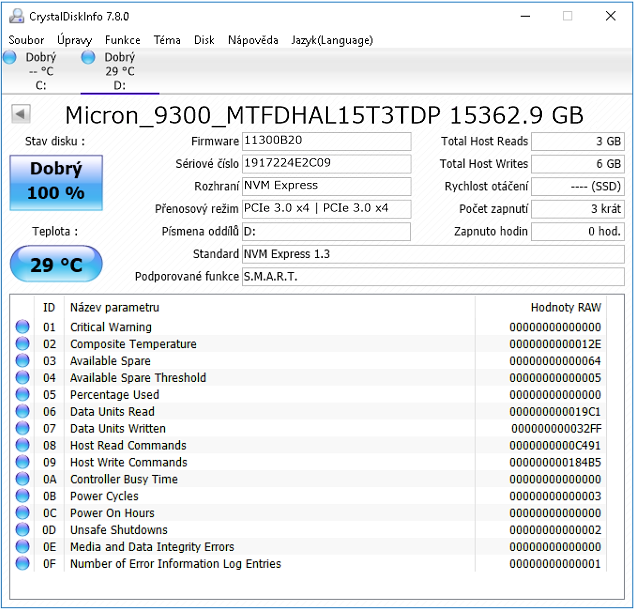 Micron 9300 Pro: Monstrózní 15TB SSD v testu