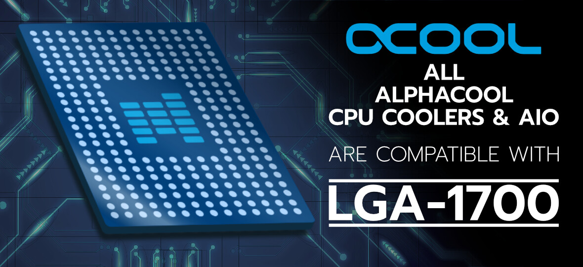 Alphacool uvádí seznam chladičů pro socket LGA 1700