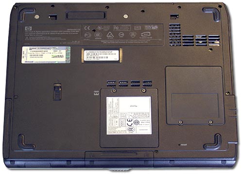 Notebooky: HP Compaq nx9005 a Athlonem XP-M