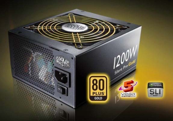 Cooler Master Silent Pro Gold - 600W zdroj s 80plus Gold