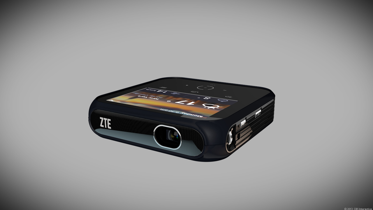 CES 2014: ZTE Projector Hotspot – bezdrátový projektor a hotspot s Androidem