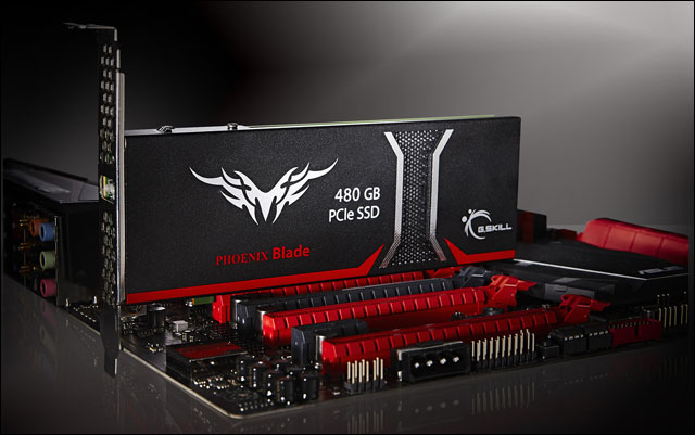 G.Skill Phoenix Blade: PCIe SSD s kapacitou 480 GB a rychlostí až 2000 MB/s