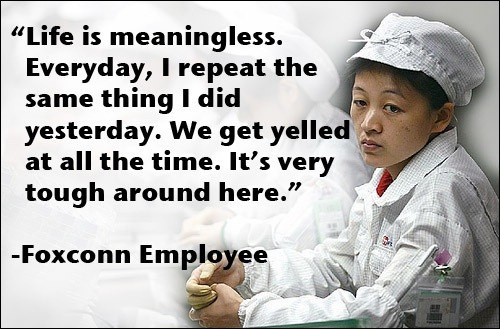 Sebevraždy dělníků firmy Foxconn pokračují