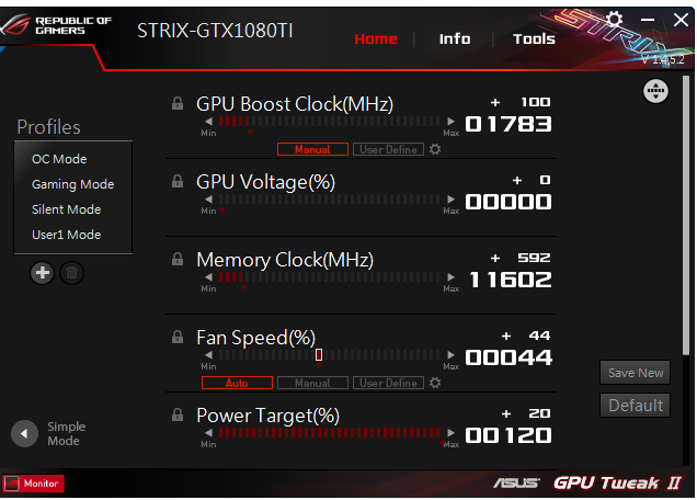 Asus ROG Strix OC GTX 1080 Ti ve 23 (4K) hrách a testech