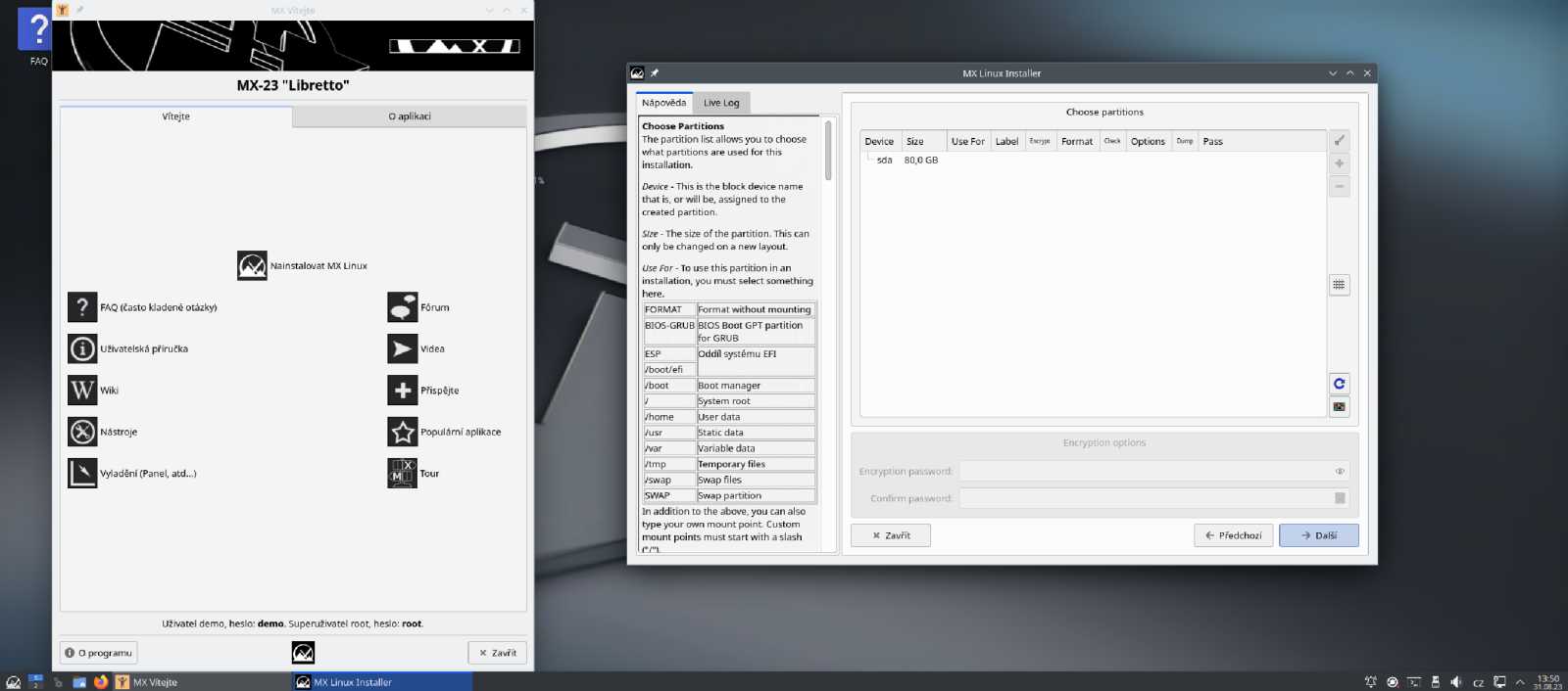 MX Linux verze 23: instalace, krátké přestavení, upgrade