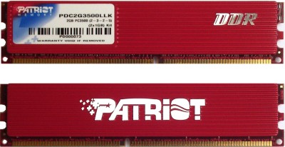 Bleskovka : 2x 1GB Patriot DDR 433 s nejnižší latencí na trhu