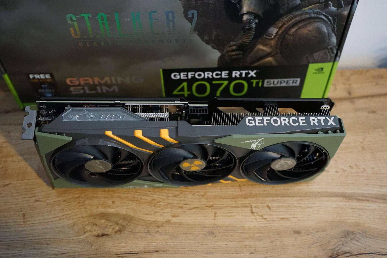 Unboxing limitované edice GeForce RTX 4070 Ti Super od MSI ve stylu hry S.T.A.L.K.E.R. 2