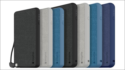 mophie představuje novou kolekci powerbank s Lightning konektorem