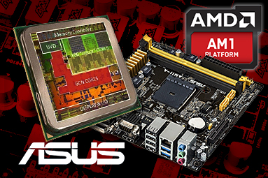 Nová platforma AMD AM1: Athlon X4 5150 a deska Asus AM1I-A