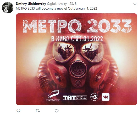 Metro 2033 se chystá na filmová plátna