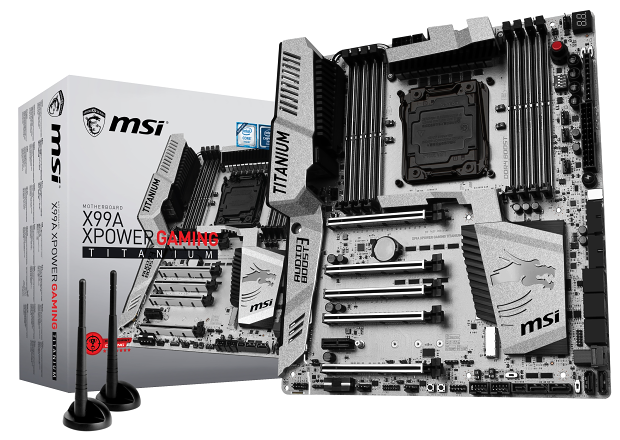 MSI X99A XPower Gaming Titanium – Herní deska pro BD-E