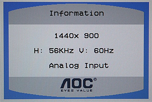 AOC 193SW - širokoúhlý low-end do domácnosti