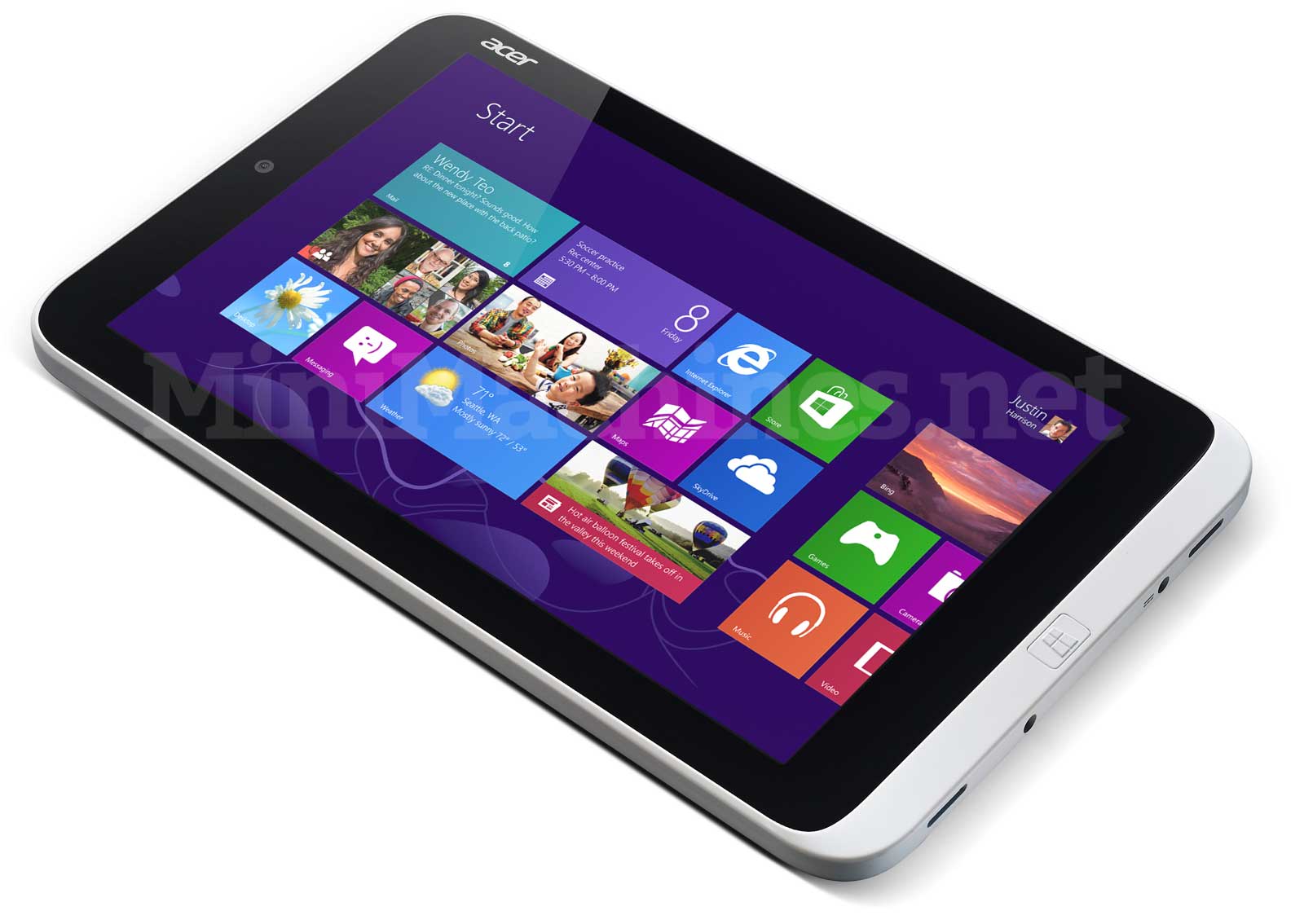 Acer Iconia W3: 8palcový tablet s Windows 8