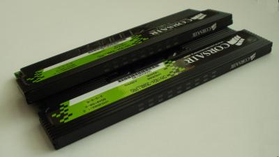 Paměti DDR433 Corsair XMS TwinX 3500LLPRO