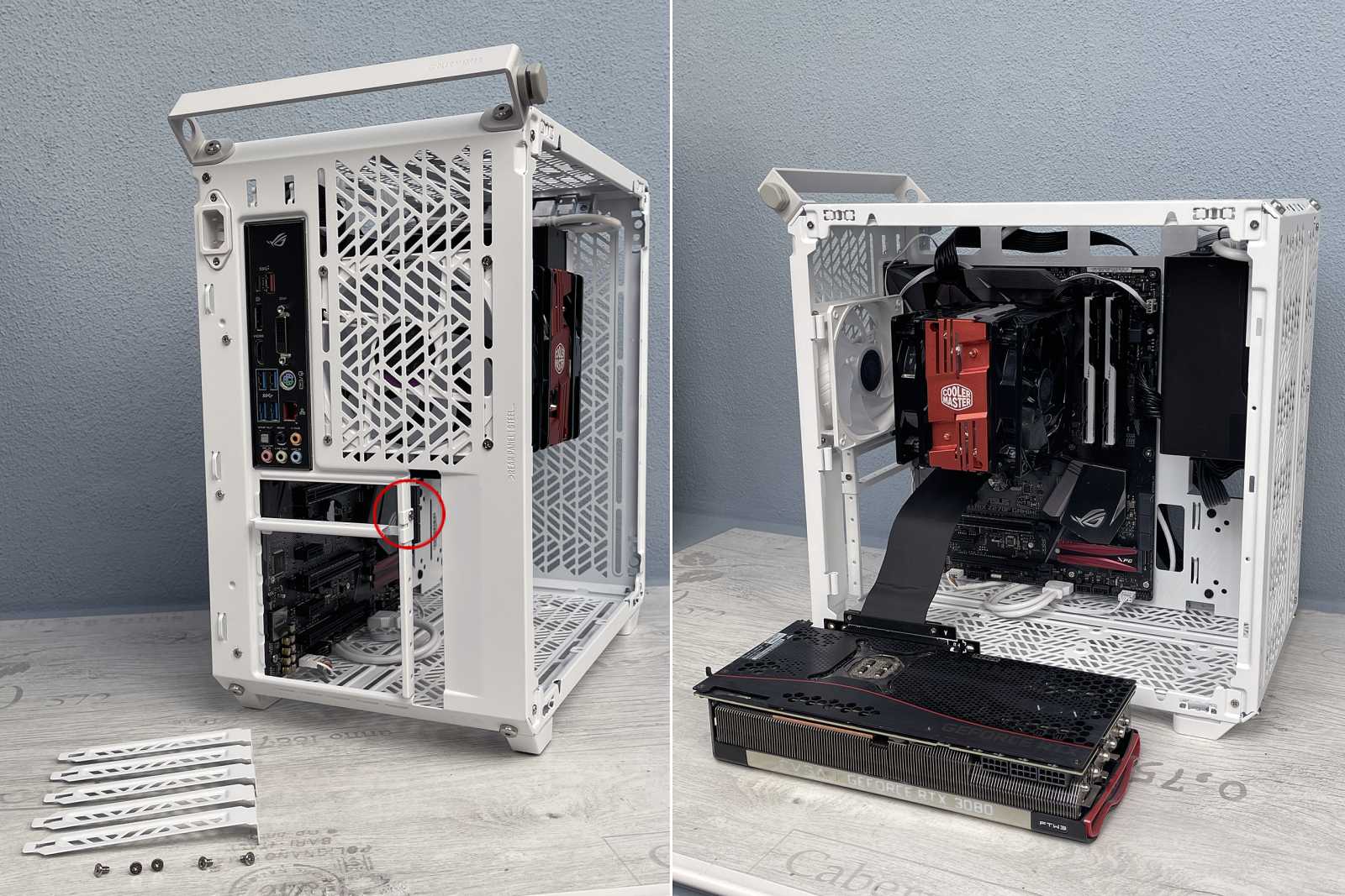 Test skříně Cooler Master Qube 500 FlatPack: Udělej si sám