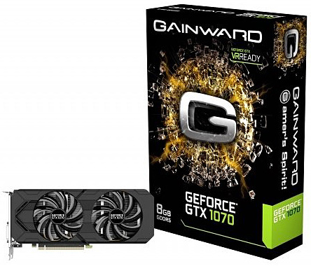 Grafická karta nVidia GeForce GTX 1070 – Gainward GeForce GTX 1070 8GB