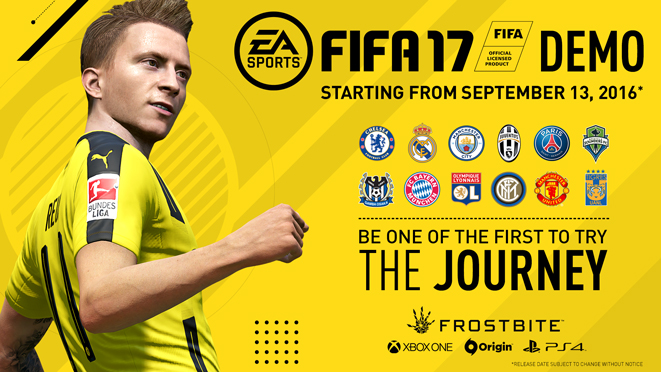 Zítra vyjde demo ke sportovní hře FIFA 17, co nabídne?