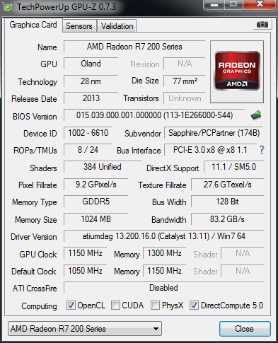 Sapphire Radeon R7 240 a 250 — dvojice grafik do dvou tisíc