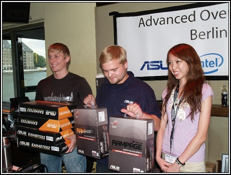 Asus šampionát v přetaktování - Berlín 2008