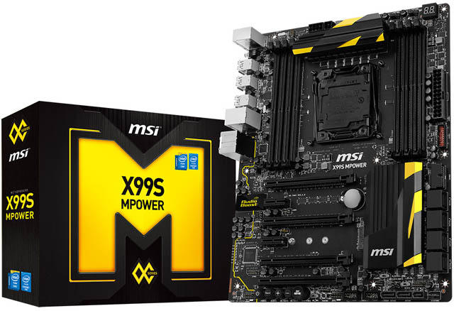 MSI X99S MPOWER: nová E-ATX základní deska pro fandy do přetaktování