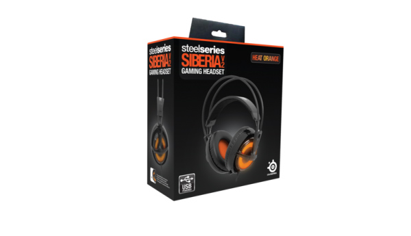 SteelSeries Siberia V2 headset v Heat Orange edici