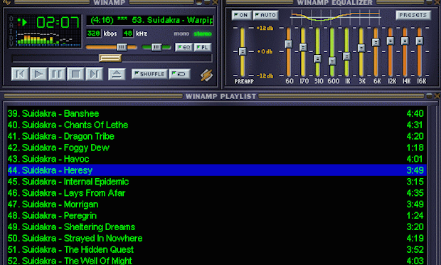 Winamp se vrací jako all-in-one hudební přehrávač