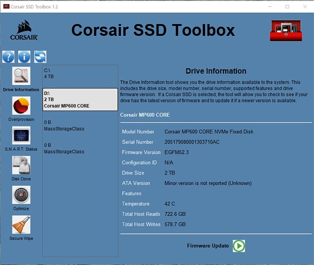 Corsair MP600 Core 2TB: První disk s QLC pro PCIe 4.0 v testu