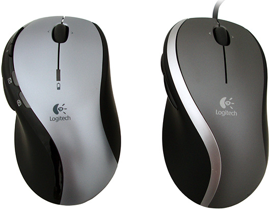 Logitech MX 400 a MX 610 - Legenda pokračuje v laseru