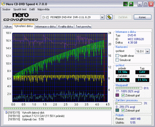 Asus DRW-1608P3S na Pioneer DVR-111L - LabelFlash zadarmo!