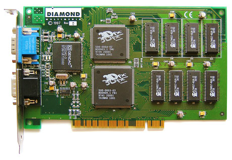 Diamond Monster 3D - 3Dfx Voodoo Graphics 4MB (2+2)