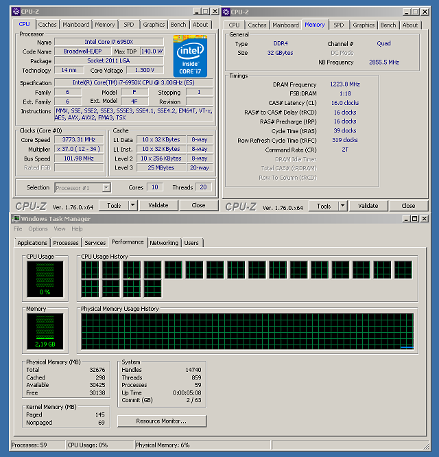 Přetaktování monstra Intel Core i7-6950X Broadwell-E