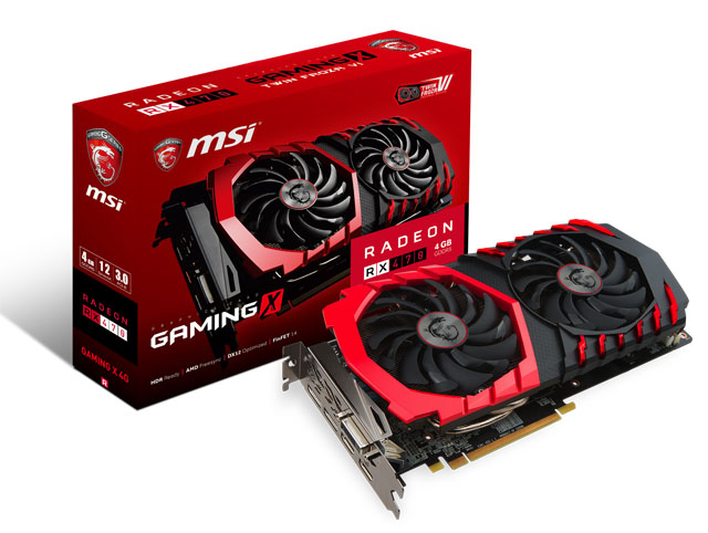 AMD uvádí na trh grafiku pro nenáročné hráče Radeon RX 470