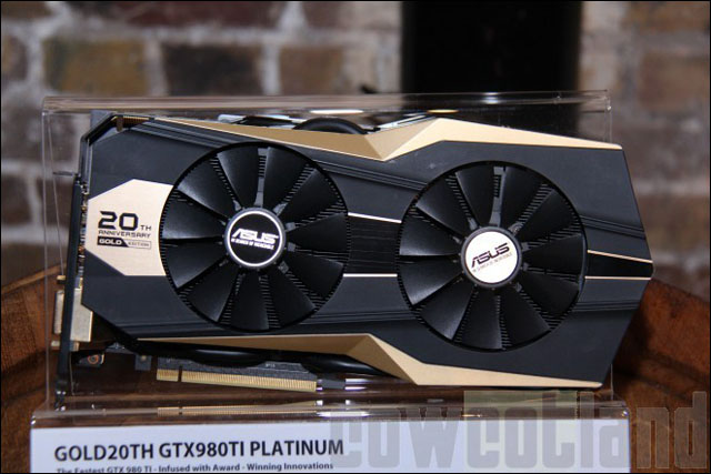  Asus předvedl trojici nových prémiových provedení grafické karty GeForce GTX 980 Ti