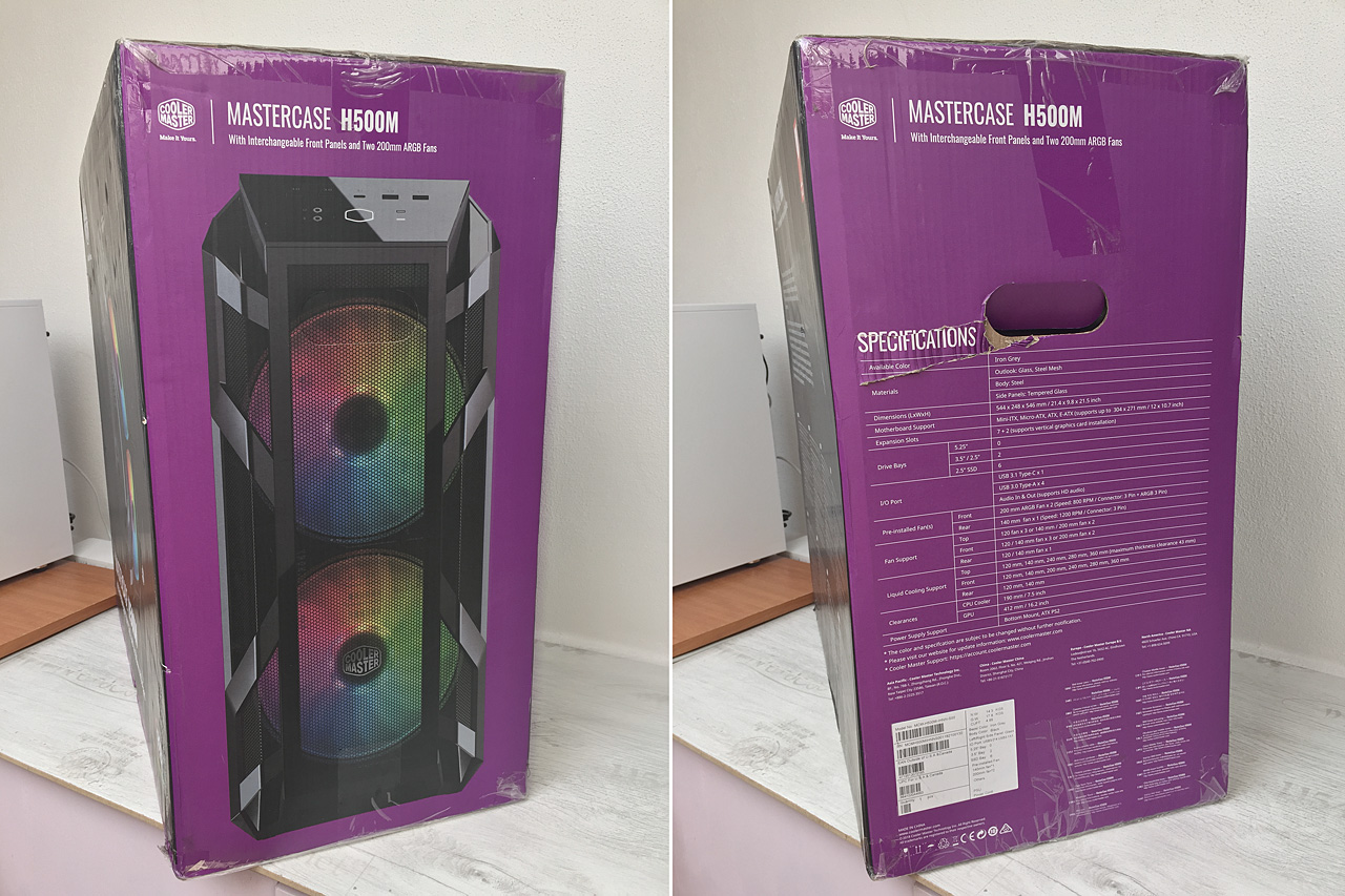 Cooler Master MasterCase H500M – skříň s dvojí tváří