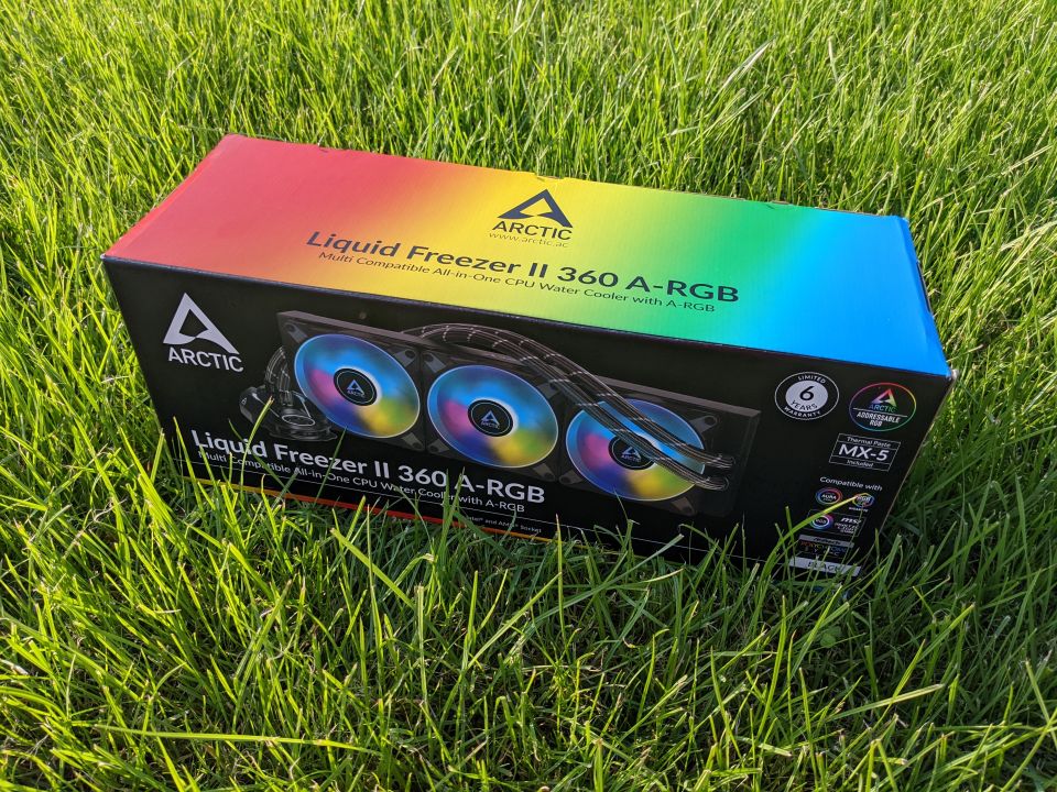 Arctic Liquid Freezer II 360 A-RGB - dobrý výkon s A-RGB podsvietením