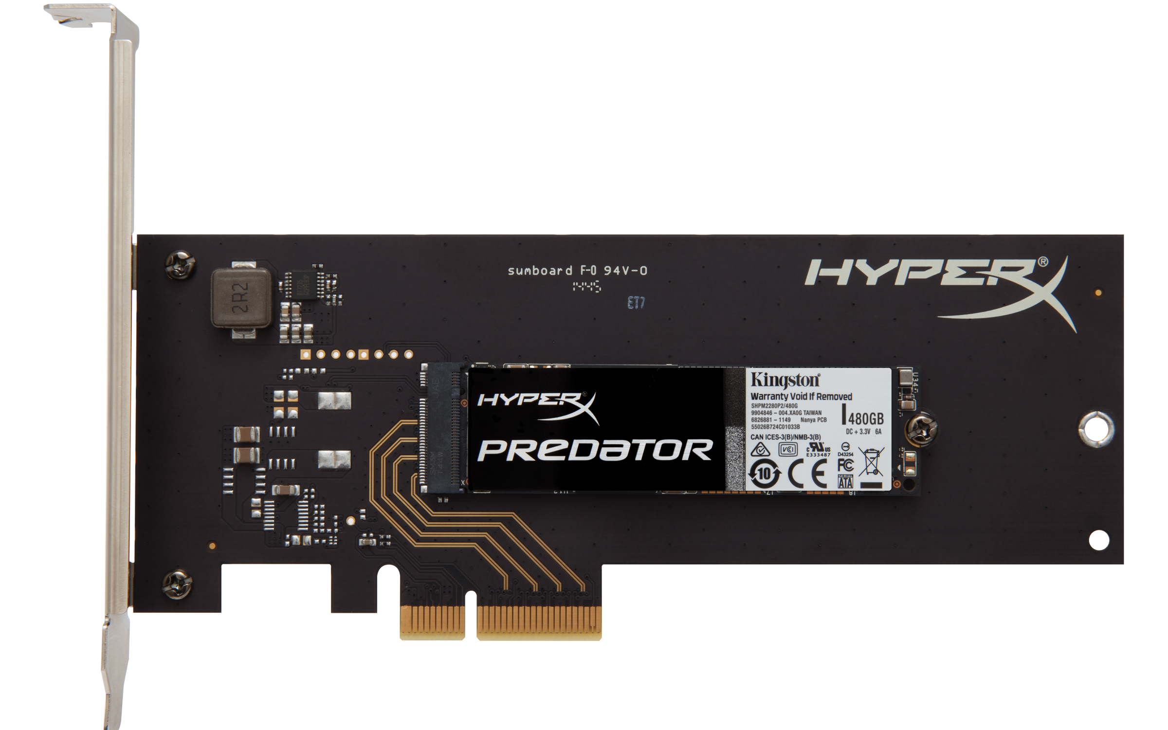 HyperX vydává SSD disky do PCIe slotu s označením Predator