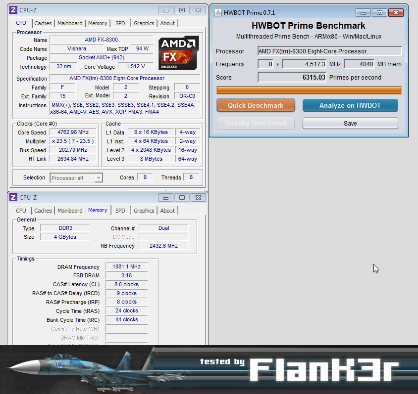 Taktování AMD FX Vishera – dosáhli jsme až na 5833 MHz