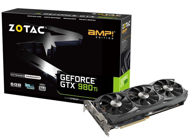 Fotografie a specifikace grafiky GeForce GTX 980 Ti od různých výrobců