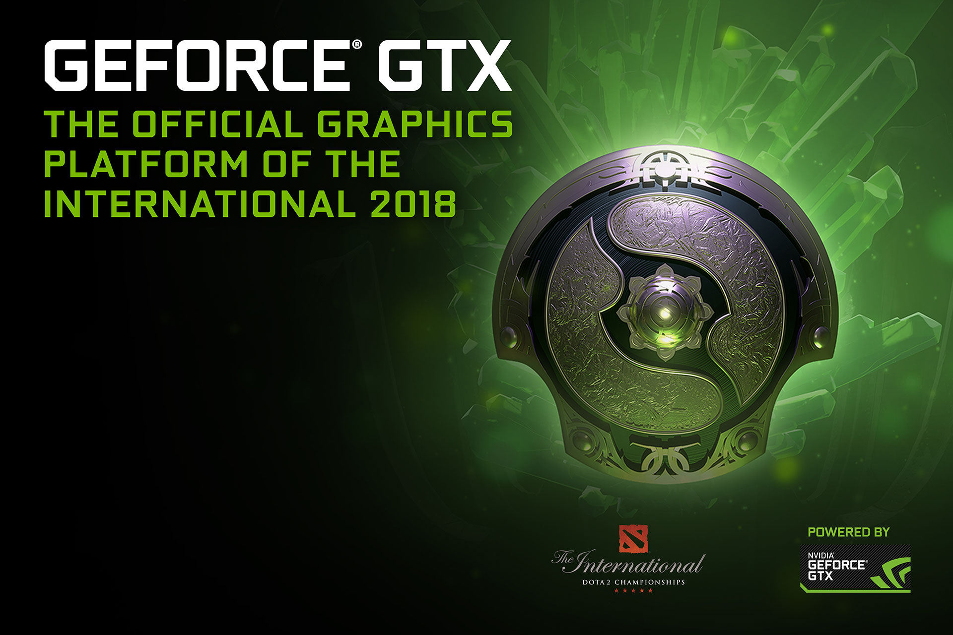 Na turnaji The International 2018 se bude hrát s grafikami Nvidia GeForce