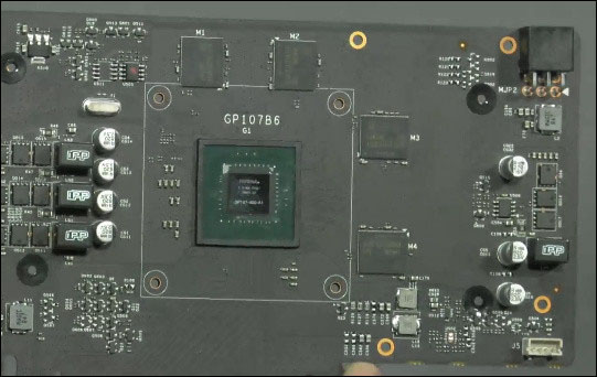 První snímky GPU Nvidia GP107 odhaleny. Je překvapivě malé