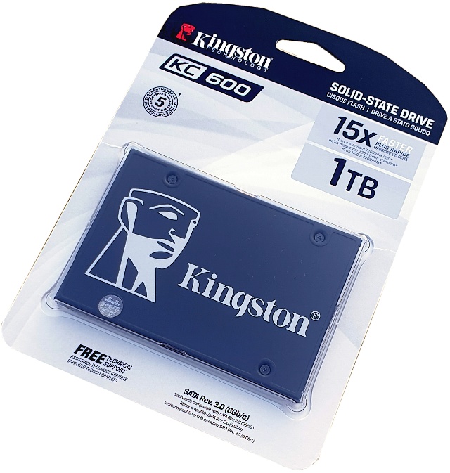 Kingston KC 600 1TB: SATA 3D TLC za solidní cenu