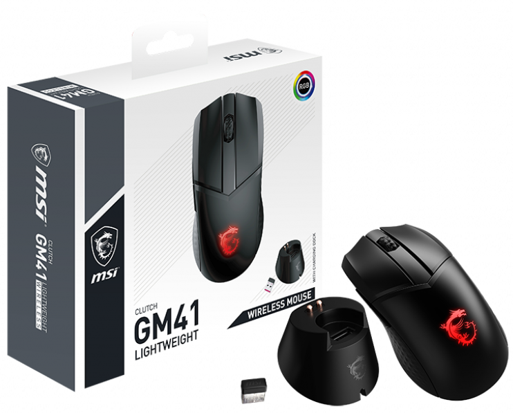 MSI CLUTCH GM41 LIGHTWEIGHT WIRELESS