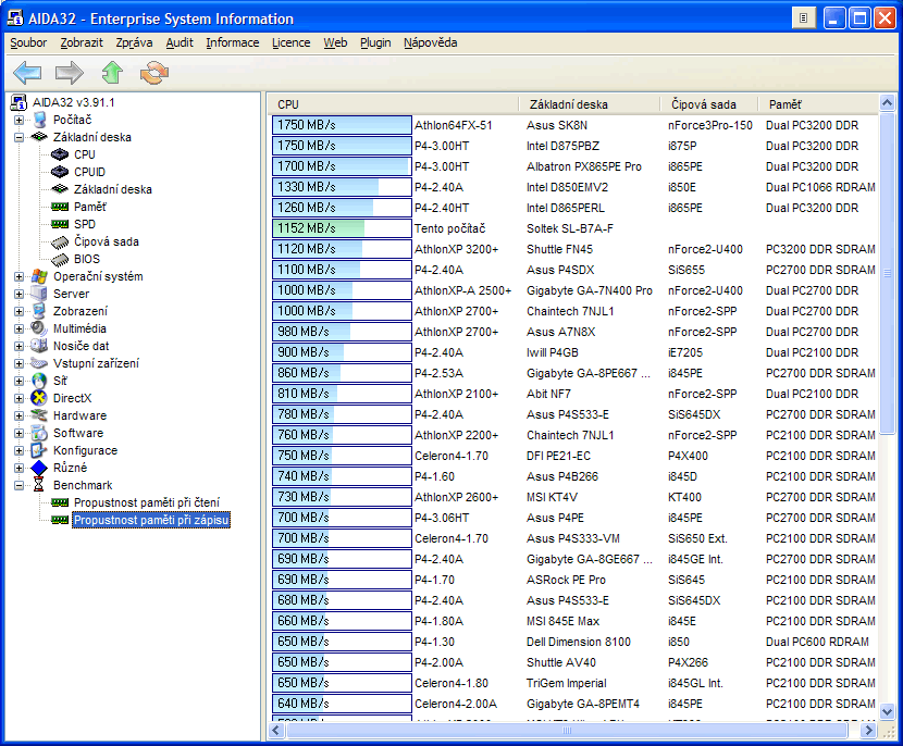 Soltek Qbic - EQ3702A, nForce2 v hliníkové kostce