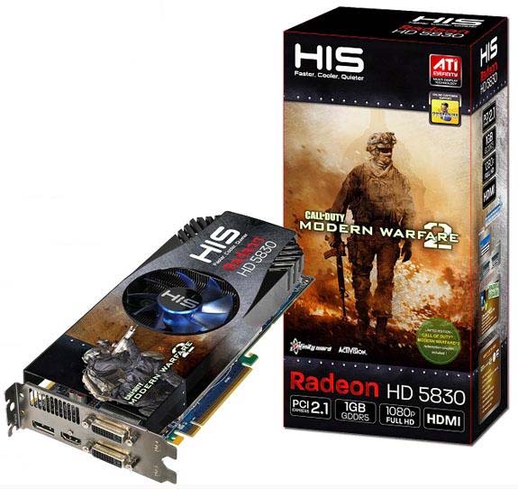 HIS vydává přetaktovaný Radeon HD 5830