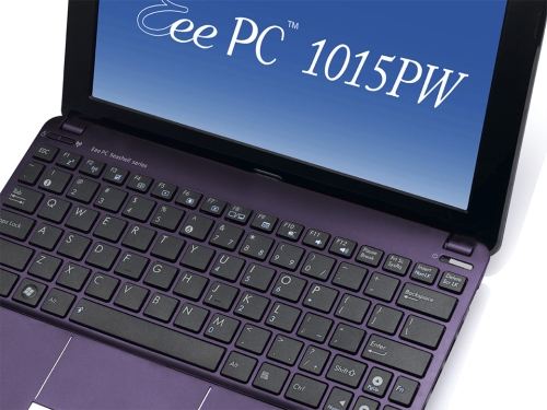 ASUS Eee PC 1015PW: dual-core Atom N550 a šasi evokující lasturu