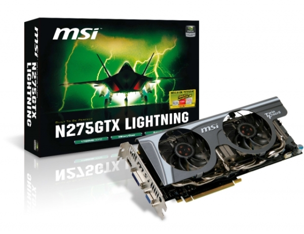 MSI GTX 275 Lightning -  solidní výkon, vysoká cena