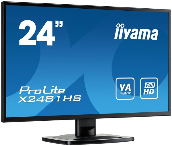 iiyama představila dva nové 24" monitory s VA panelem, Full HD rozlišením a tenkým rámečkem