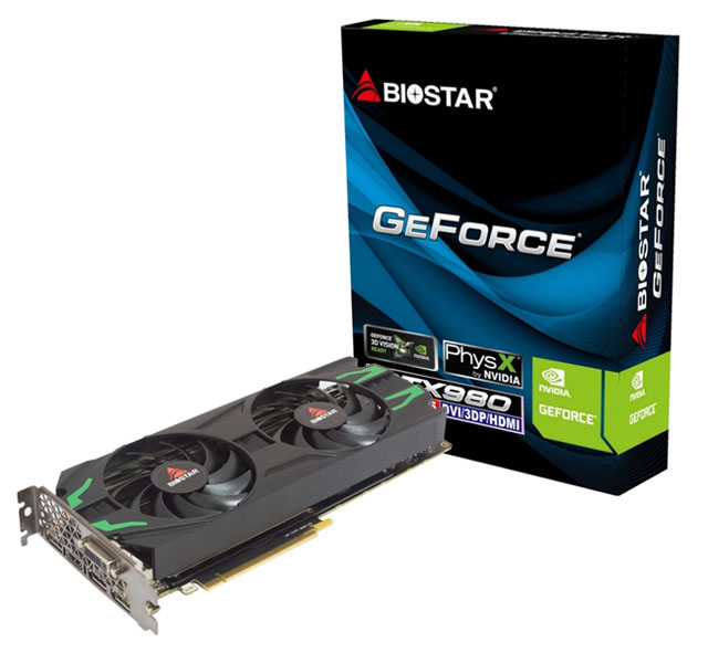Biostar rozšiřuje svoji nabídku grafických karet o model GeForce GTX 960 a GTX 980