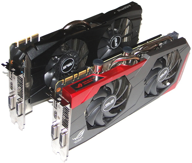 2× Asus: GeForce Poseidon GTX 780 a GTX 780 Ti DC2 OC